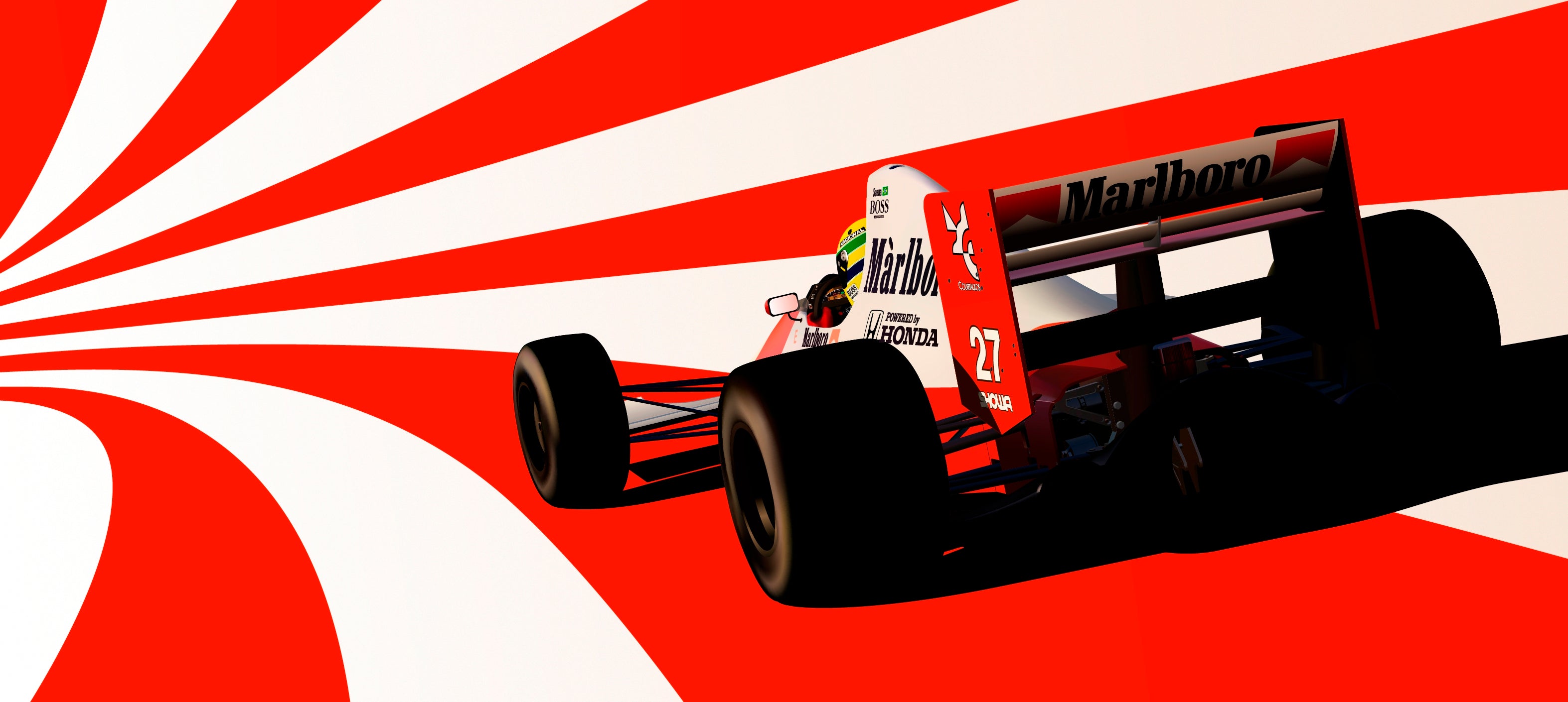 Ayrton Senna McLaren Formula One Car 1990 MP4/5B