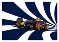 David Coulthard's 2008 Red Bull RB4 Formula 1 car