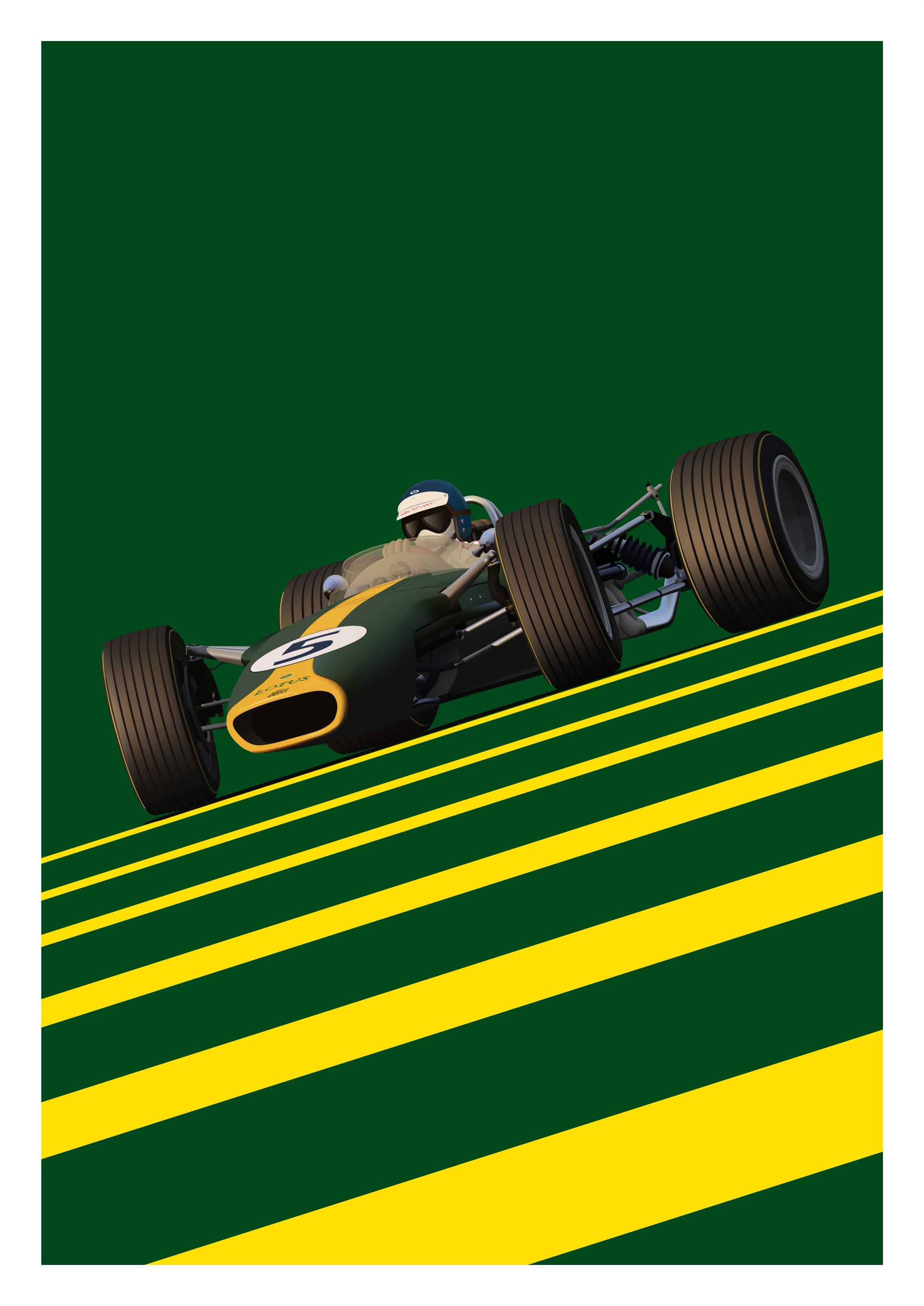 Jim Clark's 1967 Lotus 49 Formula One Car