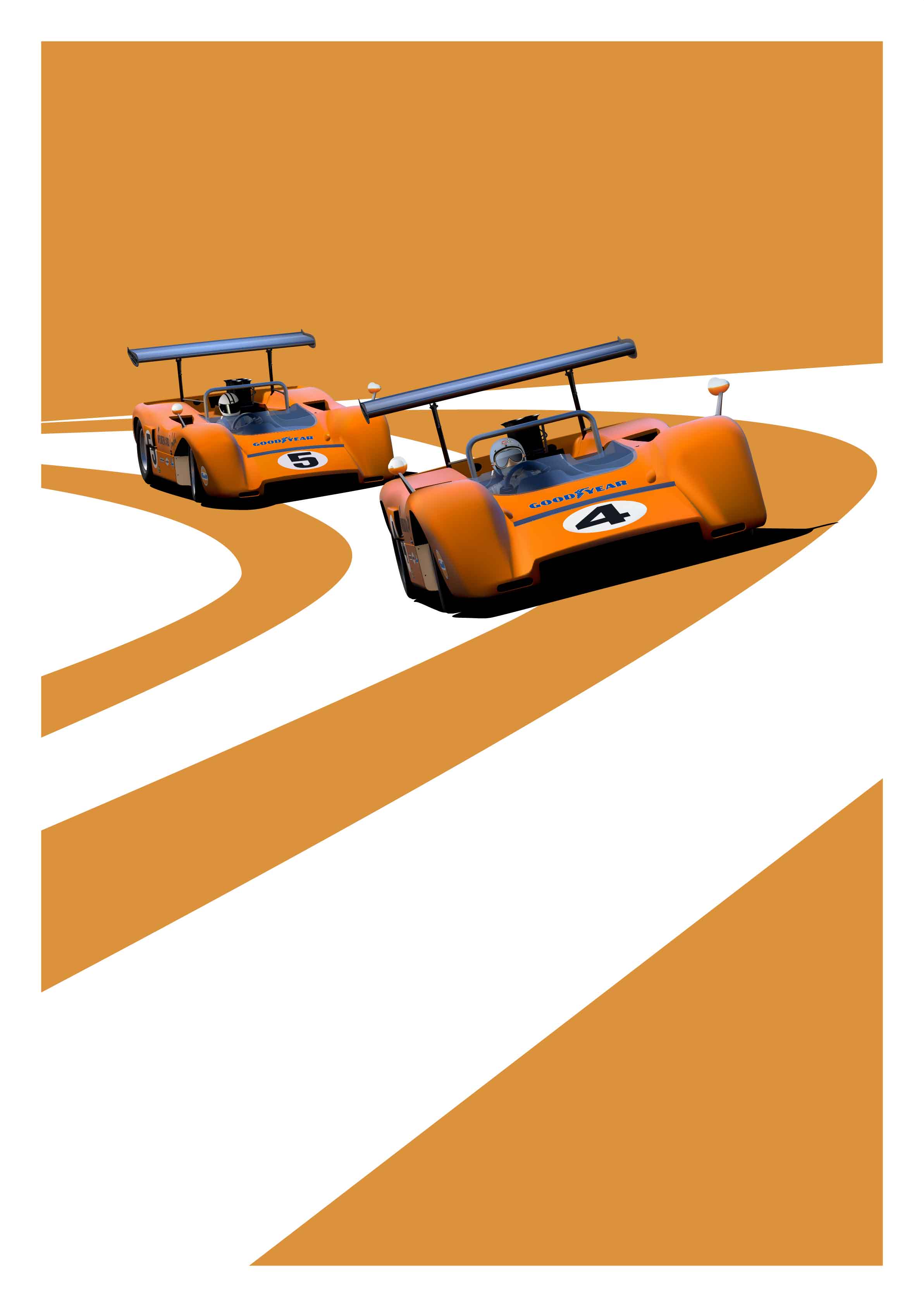 1969 McLaren M8B
