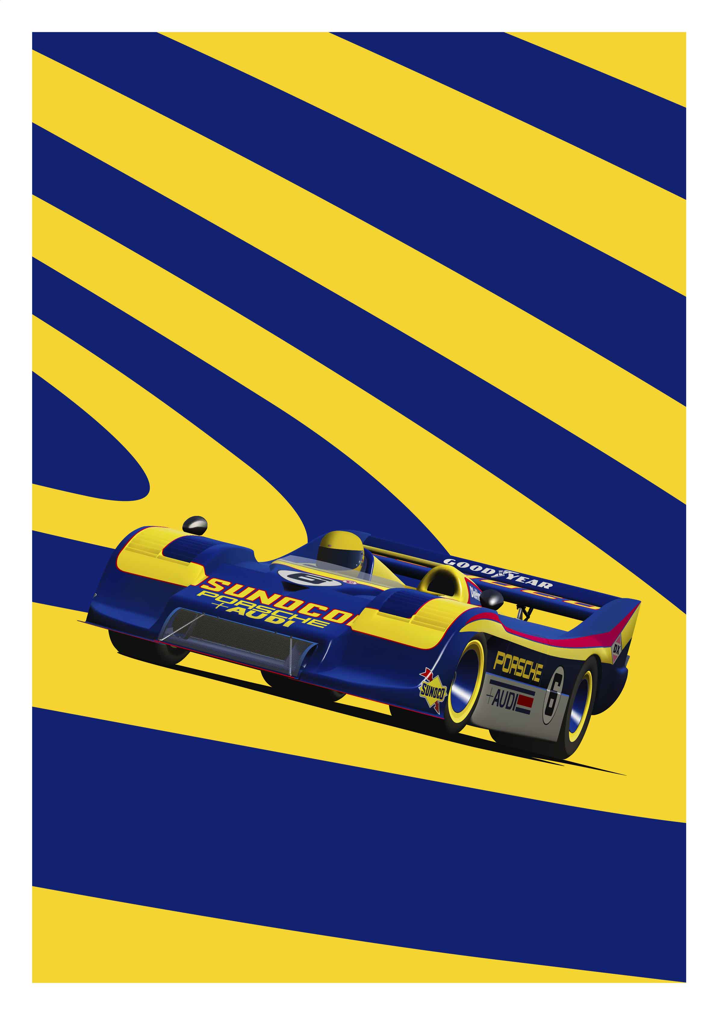 Mark Donohue's 1973 Porsche 917/30 Penske Can-Am car