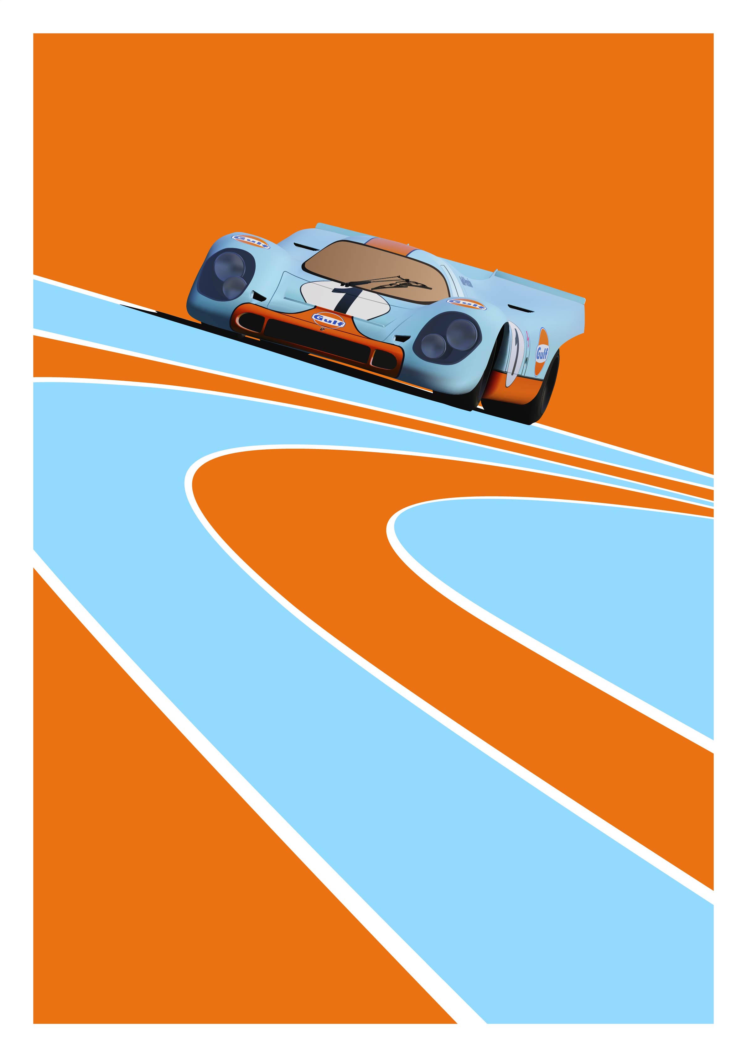 1970 Gulf Porsche 917K